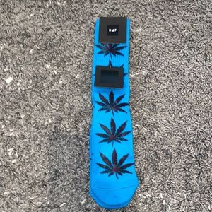 Huf tiedye leaves plantlife socks